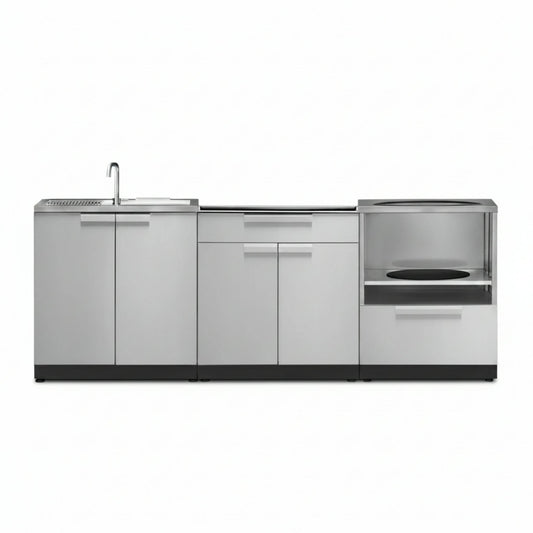 Classic Series 3PC Modular Outdoor Kitchen · 304 Stainless Steel · SS Door